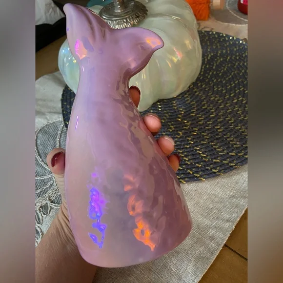 NEW Rae Dunn HTF Sun Kissed Mermaid Tail Iridescent Figure Art - Picture 2 of 3